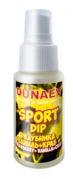 DUNAEV SPORT DIP 50мл Клубника-Ваниль-Краб