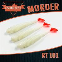 Силиконовая приманка Fishing Style Morder 5,4 in 137мм # 101 White RT