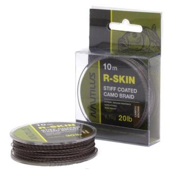 Поводковый материал Nautilus R-Skin 30lb 10м Camou Brown