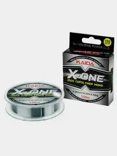 Леска KAIDA XONE прозрачная 150м 0,23мм