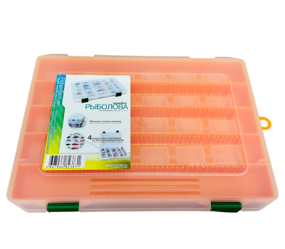 Коробка Fisherbox 250sh оранж. 25*19*02 slim