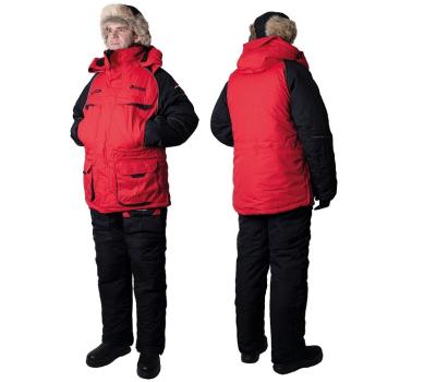 Костюм зимний Alaskan New Polar M  красный/черный  XXL (куртка+ полукомбинезон)