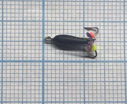 мормышка Чертик с глазком d=2,5mm, 0,5гр.