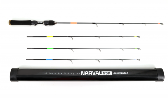 Удочка зимняя Narval Frost Ice Rod Long Handle Set 76см, 4 хлыста