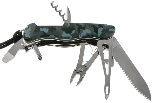 Нож Victorinox Skipper, 111 мм, 17 функций, морской камуфляж, шт