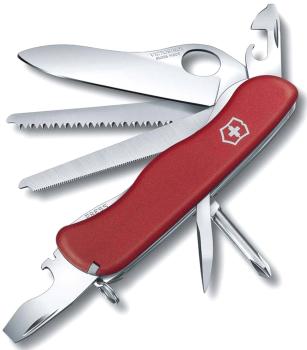 Нож Victorinox RangerGrip 68, 130 мм, 11 функций, красный с черным*, шт