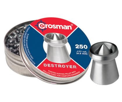 Пуля пневмат. Crosman Destroyer 4,5мм 7,4гр (уп./250шт)