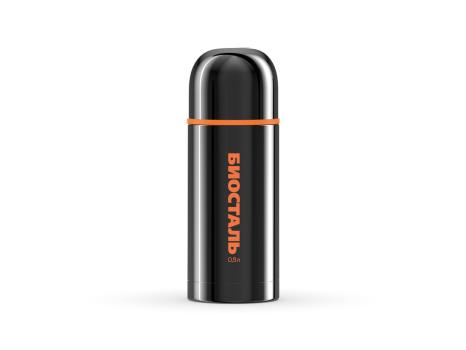 Термос Biostal-СПОРТ черный узк.горло 1л (NBP-1000C)