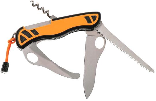 Нож Victorinox Hunter XT, 111 мм, 6 функций, с фиксатором лезвия, желтый, шт
