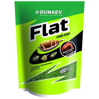 Прикормка Dunaev Flat Feeder Ready 1 кг  Креветка