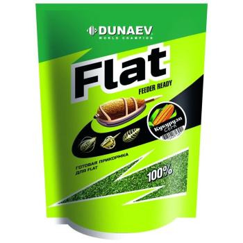 Прикормка Dunaev Flat Feeder Ready 1 кг  Кукуруза