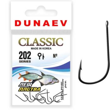 Крючок Dunaev Classic 202 # 10 (упак. 10 шт)