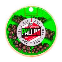 Набор свинцовых грузов Pallini 80гр: 0.2, 0.3, 0.4, 0.5, 1.0, 1.2