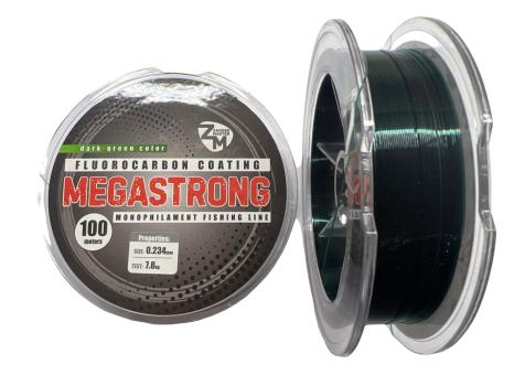 Леска Zander Master Megastrong 100м dark green 0,234