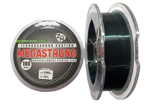 Леска Zander Master Megastrong 100м dark green 0,309