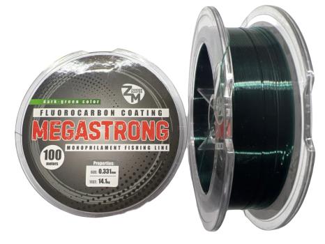 Леска Zander Master Megastrong 100м dark green 0,331