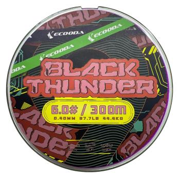 Шнур Black Thunder ENTE PEX8 300 м  (#6.0 0.40мм 97.7Lb 44.4кг) цвет multi color