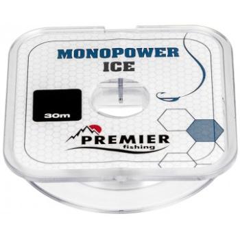 Леска MONOPOWER ICE 0,08mm/30m Clear Nylon (PR-MI-T-008-30) PREMIER fishing