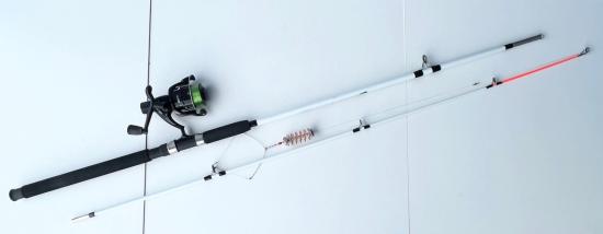 Сп. Крокодил 2.4 м,+Кат. Kaida Cobra CB 240, 2 под.+WildPro 0.37 мм 10.16 кг.100м.