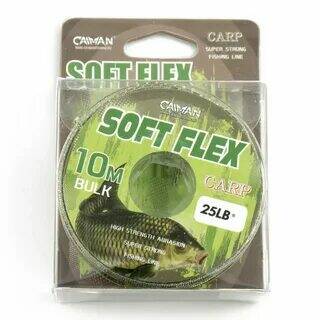 Лидкор Caiman Soft Flex 10м 25lb камуфляж без сердечника