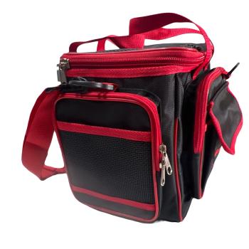 Сумка C109 (в комплекте 4 кор.Fisherbox:310) цв.: черно- красный