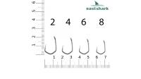 Крючки тефлон EastShark CLAW HOOK №2 (уп.10шт.)_1