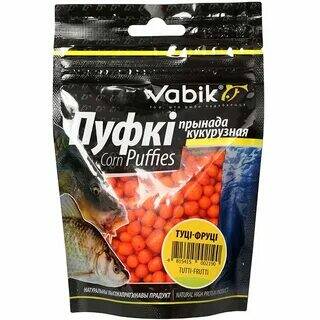 Приманка Vabik CORN PUFFIES 6мм Тутти-фрутти 20гр