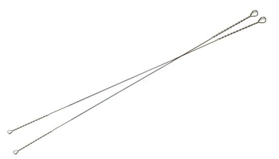 Поводок струна APS 0,40 мм., 30 см., 17кг. (7 шт/упак.)