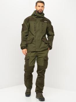 Костюм демисезон. Huntsman Горка-5 цв. Зеленая ткань Палатка/Гретта р. 48-50 рост 170-176