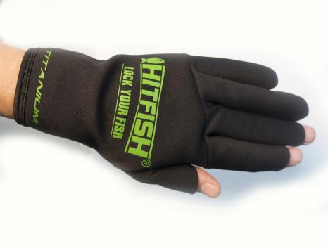 Перчатки спиннингиста Hitfish Glove-06 р: L цв. Зеленые