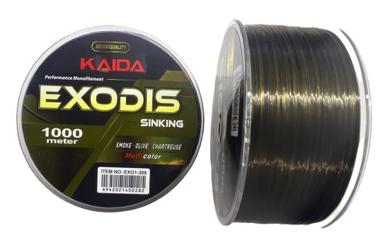 Леска KAIDA Exodis тонущая 1000м 0.309мм 11.88кг коричн