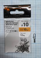Вертлюжок с карабином Zander Master YM-3023 № 10