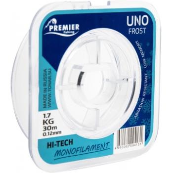 Леска UNO FROST 0,12mm/30m Clear Nylon PREMIER fishing (PR-UF-T-012-30)
