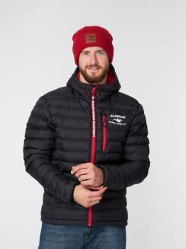 Куртка ALASKAN Juneau Black утепленная черный/красный L