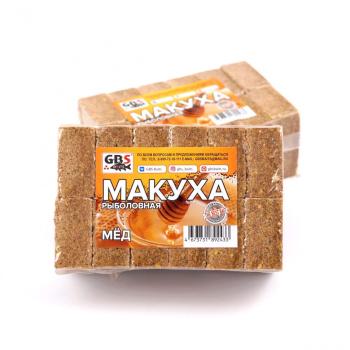 Макуха брикетированная GBS Мёд (12 блоков с отверстиями) 