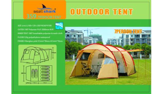 Палатка ES 359 - 7 person tent