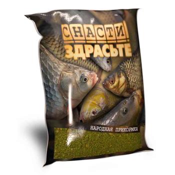 Прикормка Minenko Снасти Здрасьте! 0,7кг (Народная) Убийца карася (Чеснок)