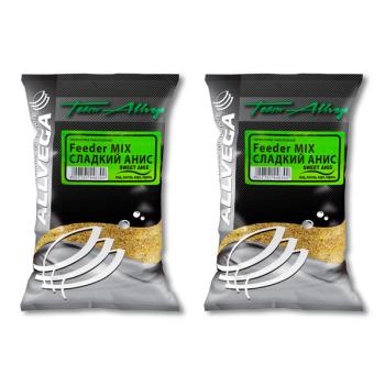 Прикормка Allvega Team Allvega Feeder Mix Sweet Anis 1кг (сладкий анис)