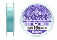 Шнур плетёный Sunline Saltimate Cast Away PEx8 150m Blue #1.0/ 16lb