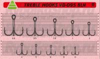 Крючок-тройник Vido VD-095 № 10