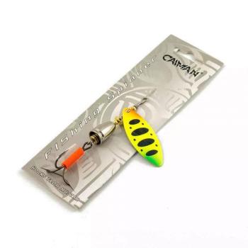 Блесна вращающаяся Caiman Longy Accoustic 14гр #4 цвет CA50