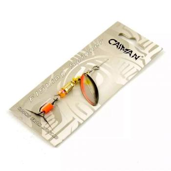 Блесна вращающаяся Caiman Longy classic 6гр #1 цвет CA10