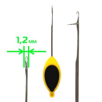 УЛЬТРА тонкая игла для вязания оснасток CARPHUNTER Ultra Fine Leadcore Splicing Needle
