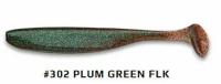 Силиконовая приманка Keitech Easy Shiner 5 inch 12см 10.5гр # 302 Plum Green FLK