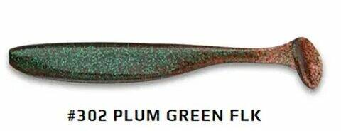 Силиконовая приманка Keitech Easy Shiner 5 inch 12см 10.5гр # 302 Plum Green FLK