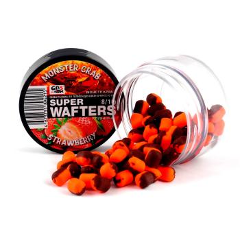 Вафтерсы (wafters) GBS Монстр-Краб Клубника 8x10мм