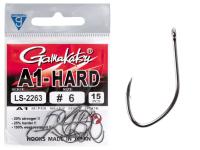 Крючки Gamakatsu A1 LS-2263 EYED HOOKS BLACK разм. 06 15шт.