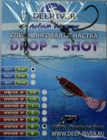 Оснастка DROP SHOT крючок №6 тест 6кг,L-40см