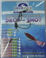 Оснастка DROP SHOT крючок №8 тест 6кг,L-40см