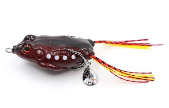 Лягушка-незацепляйка Namazu FROG с лепестком, 65 мм, 18 г, цвет 04, крючок-двойник YR Hooks (BN)